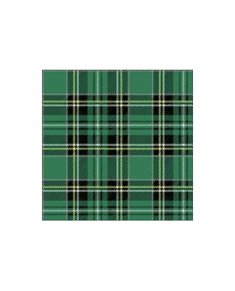Servetele de masa, 20 buc, 33x33 cm, Scottish Green - AMBIENTE